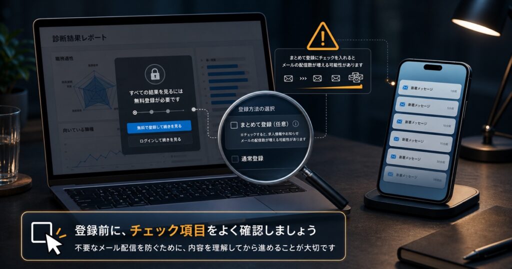 キャリアインデックス適職診断の気になる口コミ・注意点