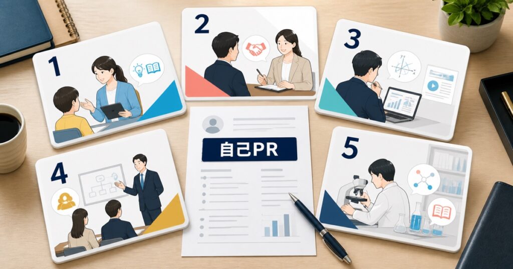 教員の転職でそのまま使える自己PR例文5パターン